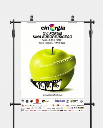 Plakat XVI Forum Kina Europejskiego Cinergia