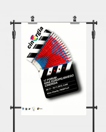 Plakat XVII Forum Kina Europejskiego Cinergia