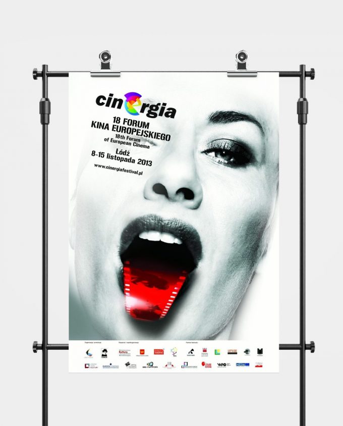 Plakat XVIII Forum Kina Europejskiego Cinergia