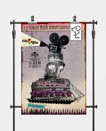 Plakat XXII Forum Kina Europejskiego ORLEN Cinergia