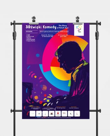Plakat koncertu 3Dźwięki Komedy